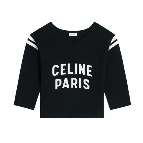 24SS 셀린느 PARIS BOXY 티셔츠 2X92I668W/38AW라운지 에스