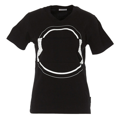 20SS 몽클레어 블랙 로고 티셔츠 8C743 10/V8094999라운지 에스