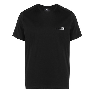 21FW 아페쎄 블랙 ITEM 티셔츠 COEOP H26904/LZZ라운지 에스